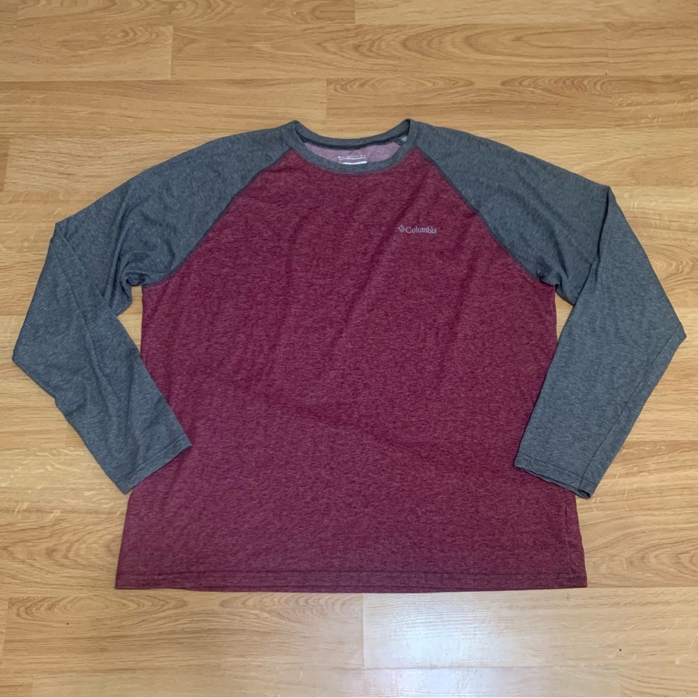 🗻 Columbia Omni-Wick Raglan Shirt Moisture Wicking Long Sleeve Tee ⛰️